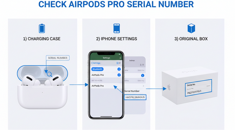 How to Check AirPods Pro Serial Number