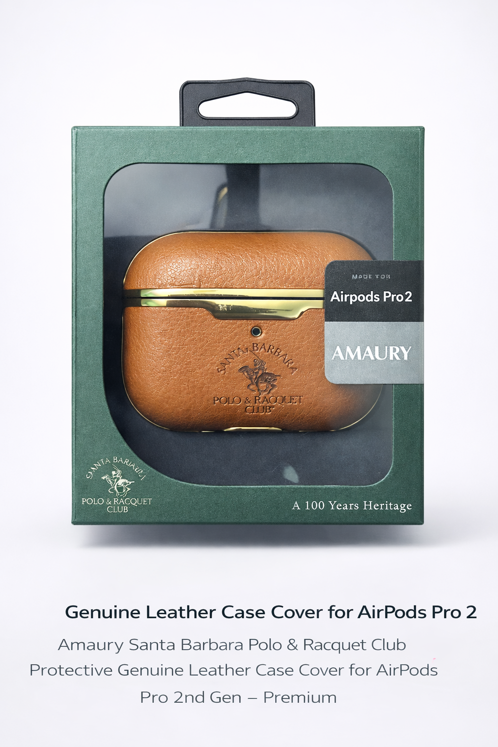 Santa Barbara Polo AirPods Pro 2 Case (Brown)