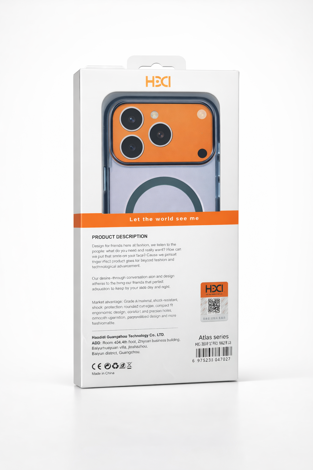 HECI iPhone 17 Pro Max Atlas Case