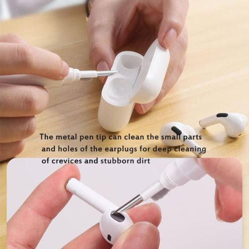 Sounce Earphone Cleaning Pen for Airpods, 4-in-1 Soft Brush Cleaning kit
