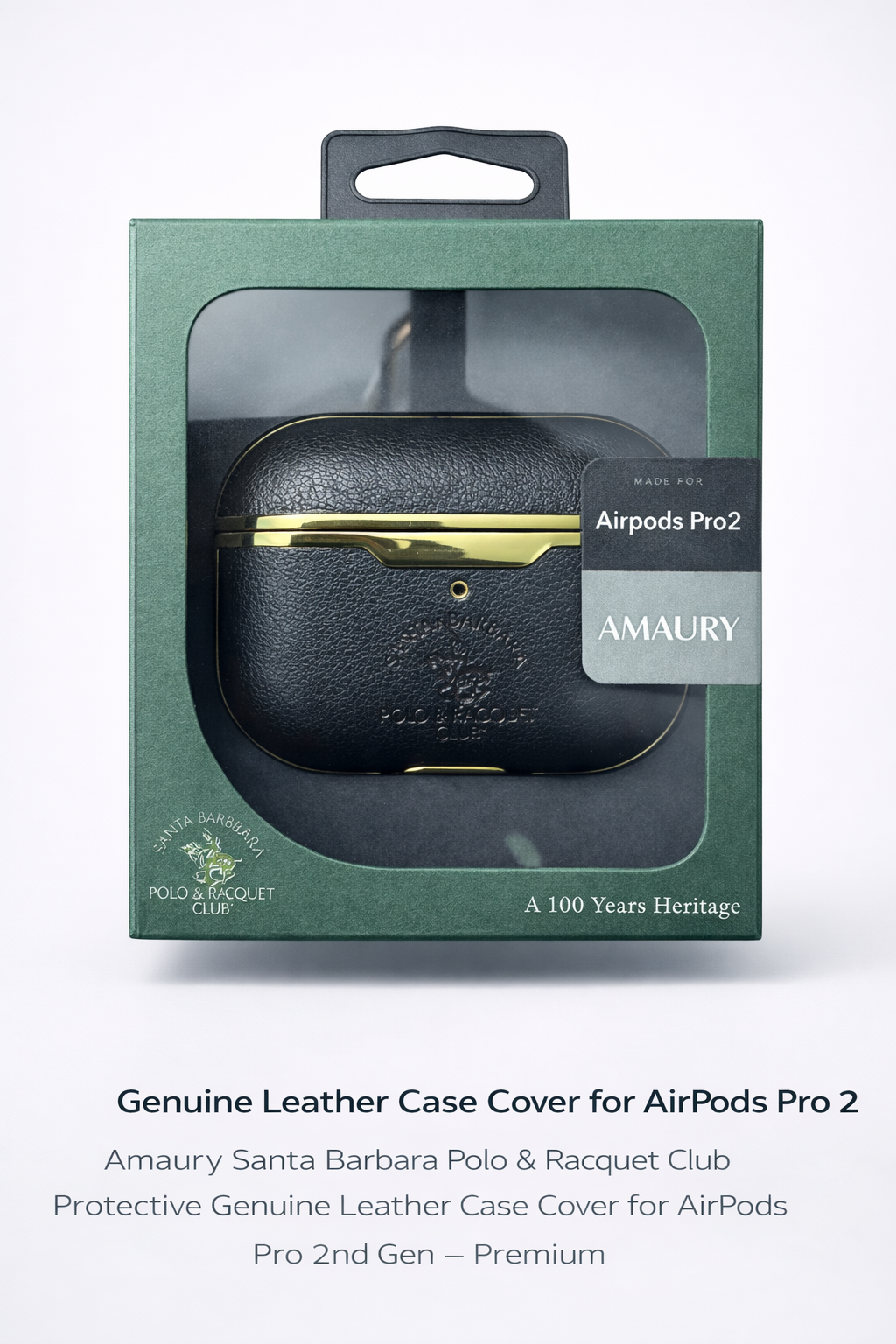 Santa Barbara Polo AirPods Pro 2 Case (Green)