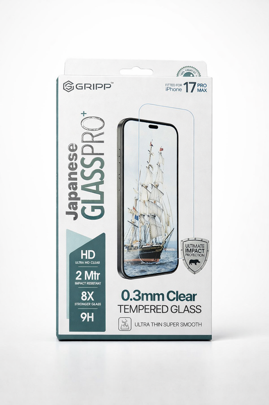 GRIPP GlassPro+ iPhone 17 Pro Max