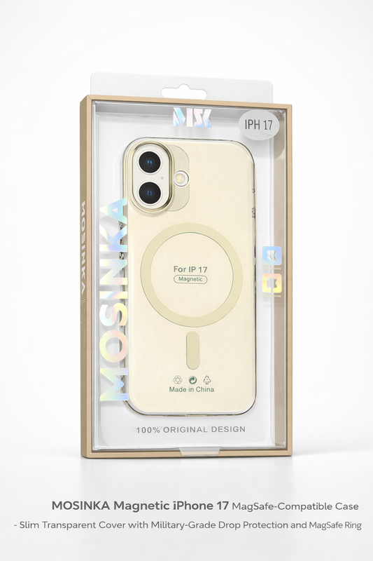 MOSINKA iPhone 17 Cases Yellow