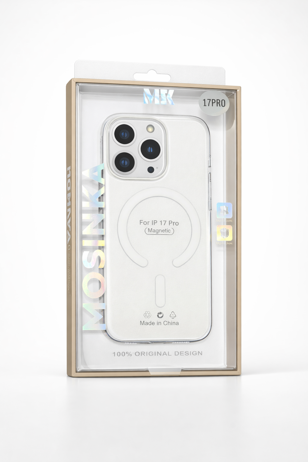 MOSINKA iPhone 17 Pro Transparent Cases