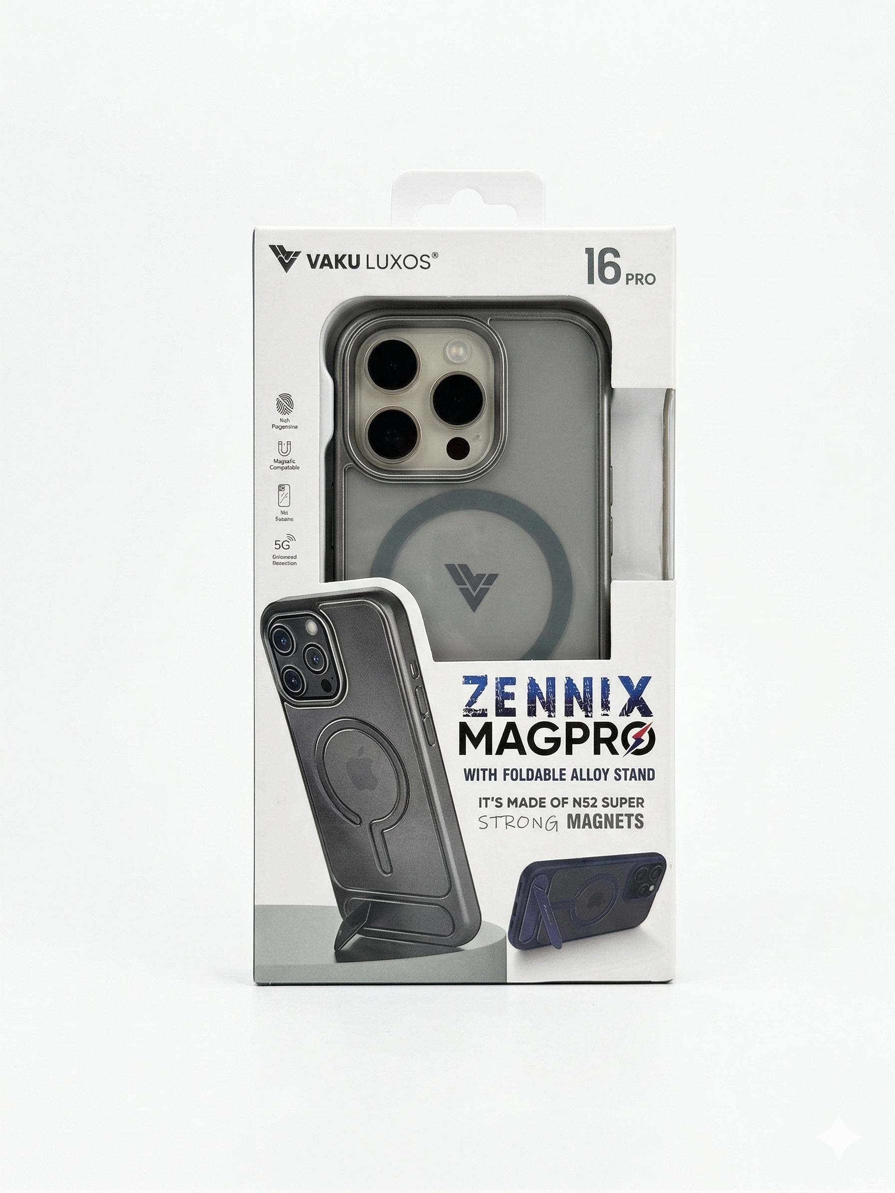 Vaku Luxos Zennix MagPro for iPhone 16 Pro