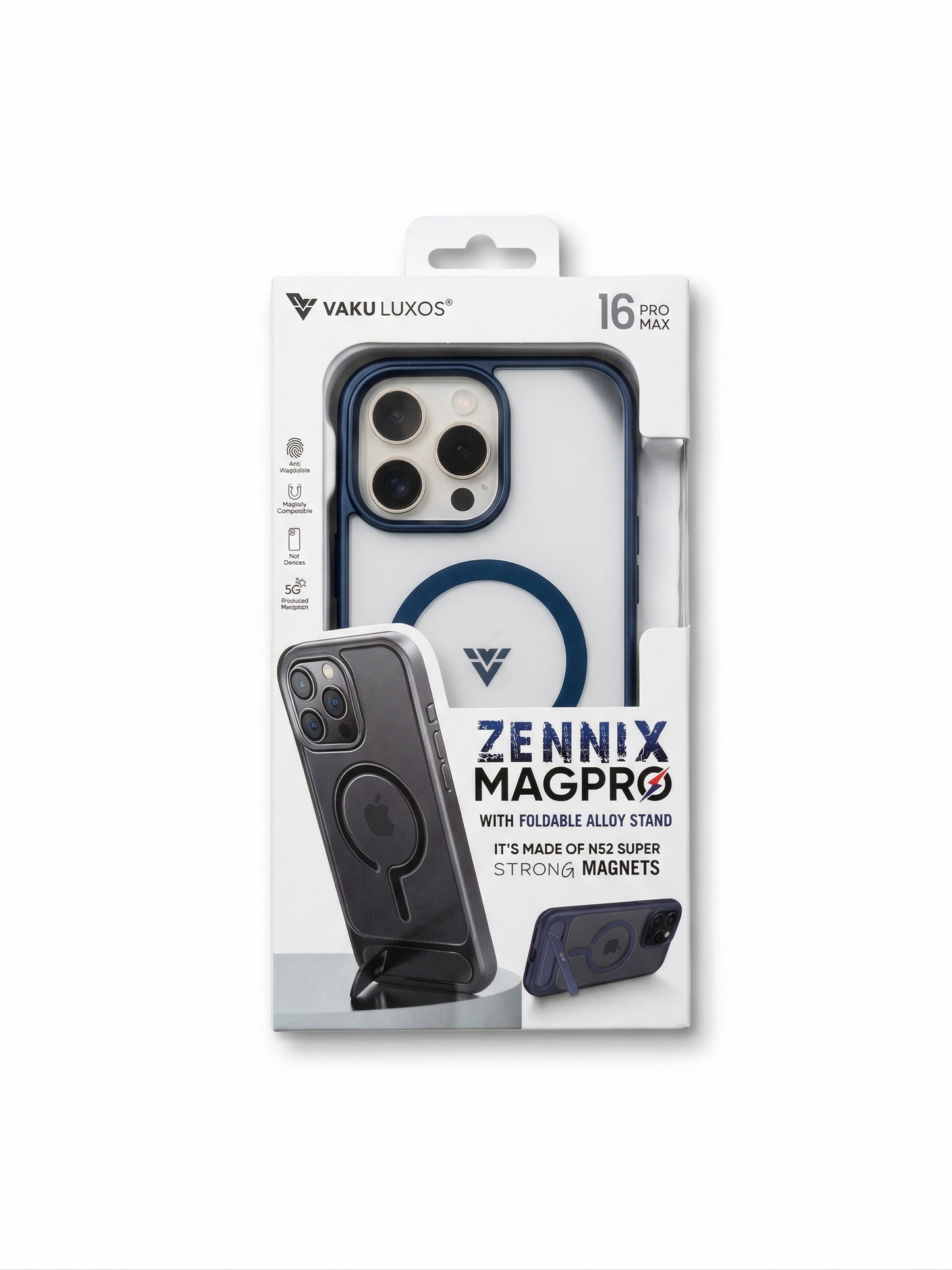 Vaku Luxos Zennix MagPro for iPhone 16 Pro Max