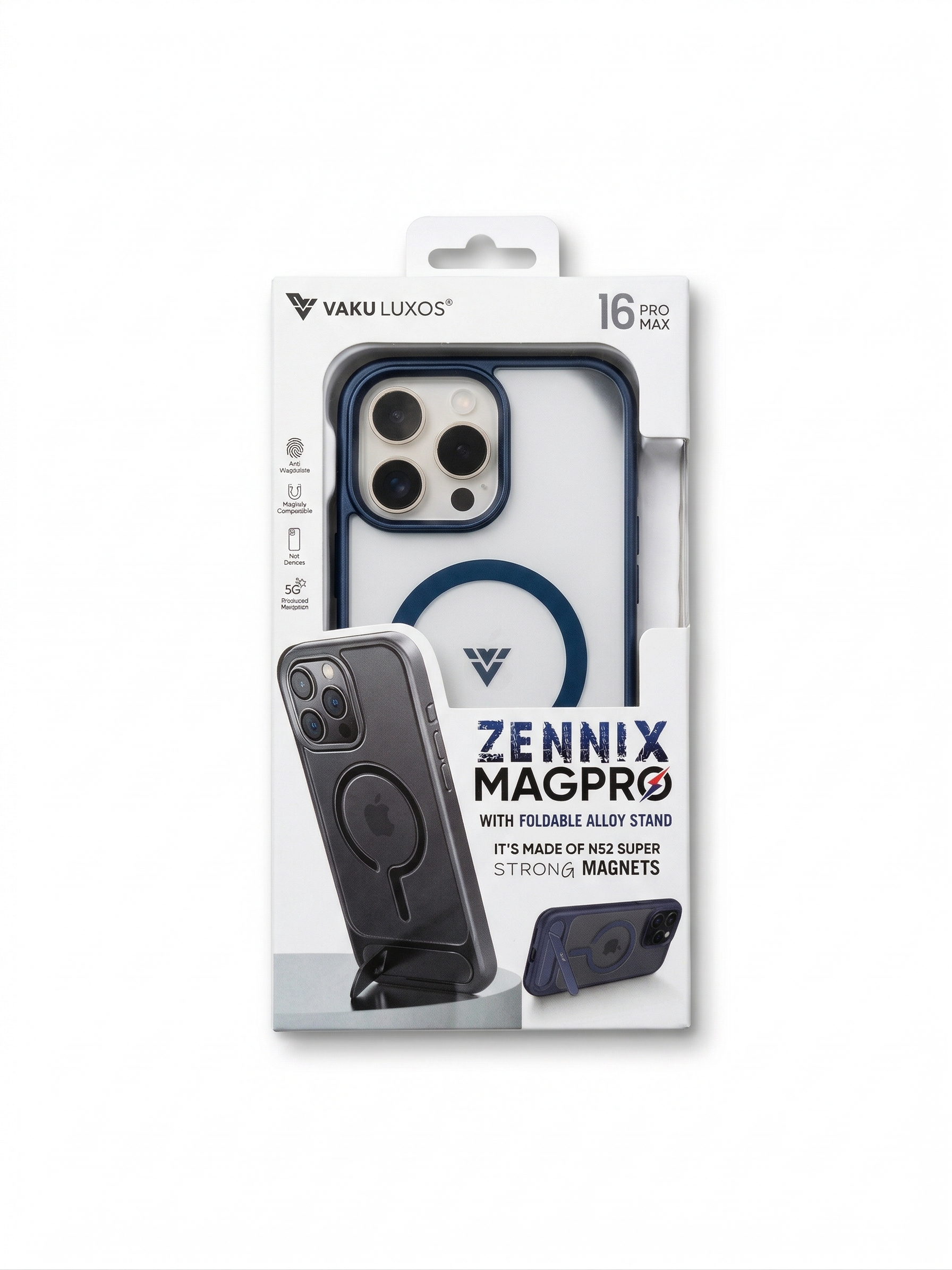 Vaku Luxos Zennix MagPro for iPhone 16 Pro Max