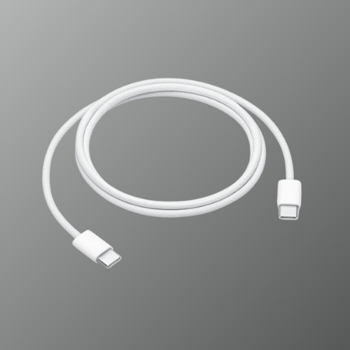 Original Apple 60W USB-C to USB-C charging cable (1 m) woven MQKJ3ZM/A